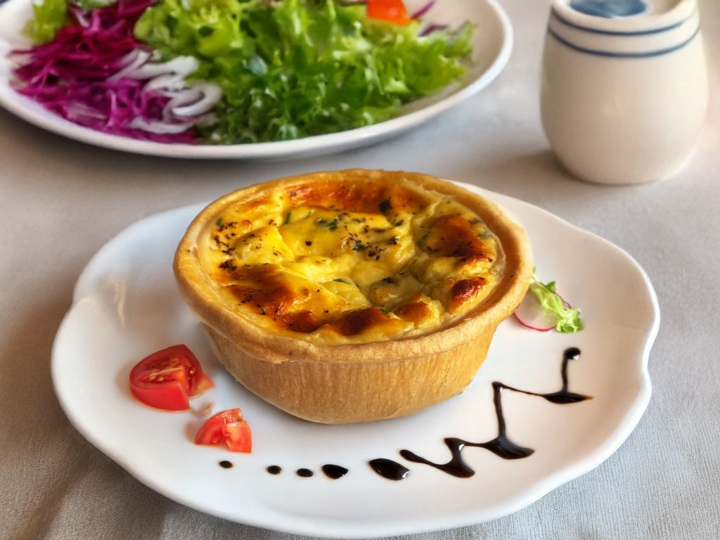 Mature Cheese & Onion Quiche